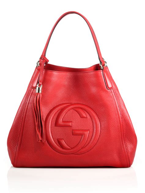 gucci soho hobo bag red|gucci hobo bags outlet.